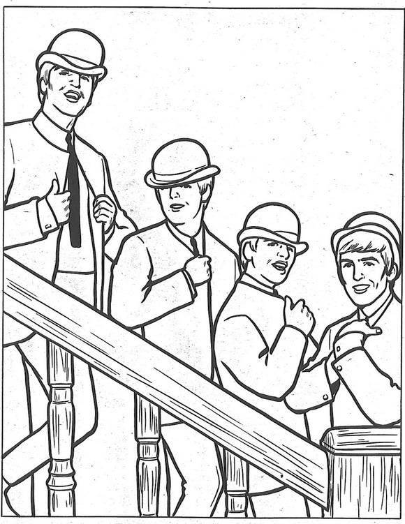 580x751 Kids N 14 Coloring Pages Of Beatles