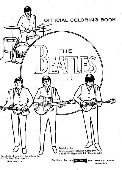 410x569 The Beatles Coloring Pages