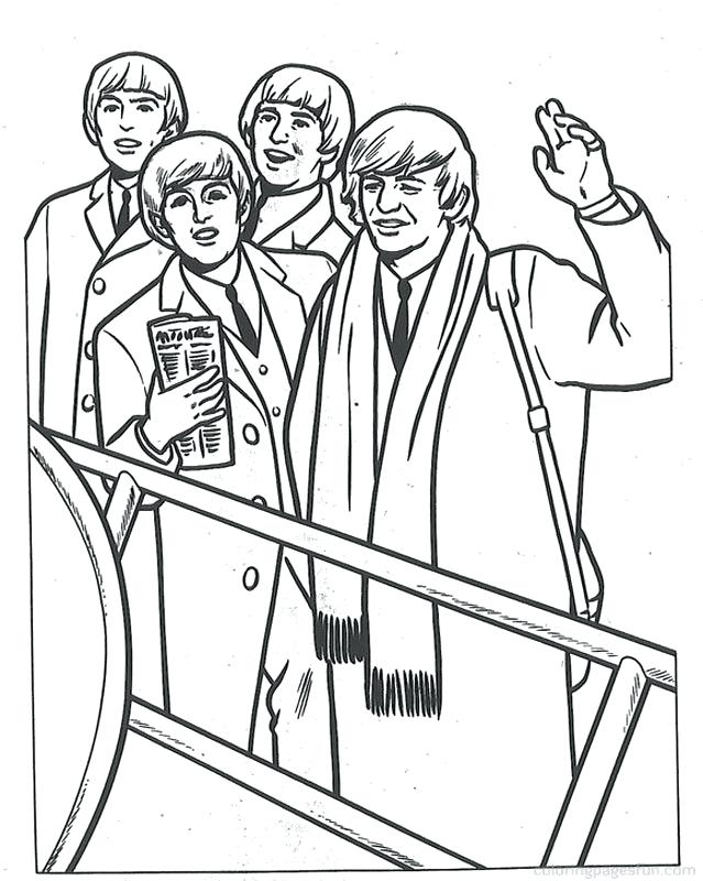 639x800 Coloring Pages 1 Art And Books 1964 Beatles Coloring Book Subiekt
