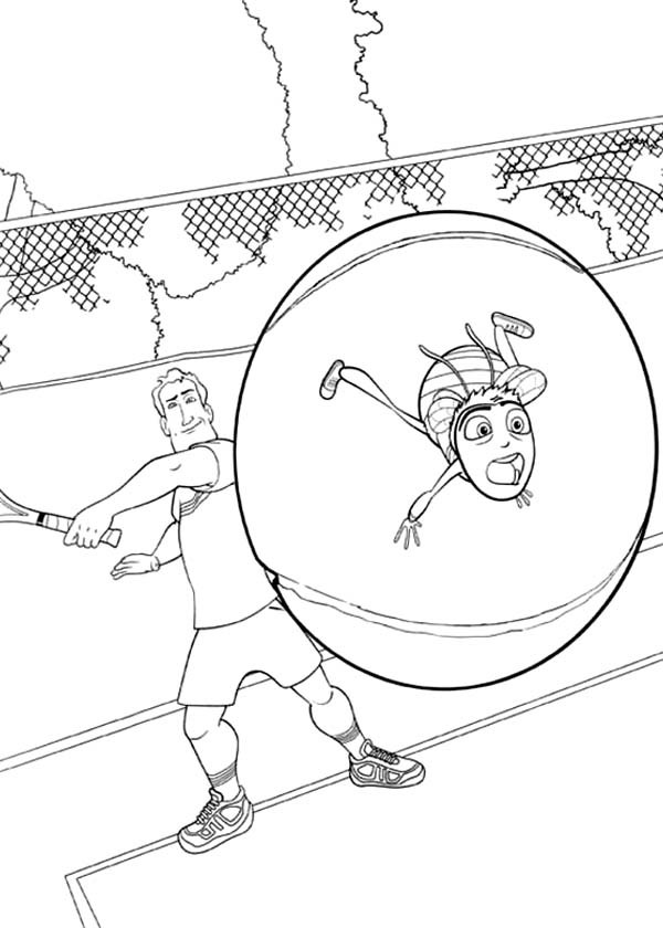 600x840 Bee Movie Coloring Pages Color Bros