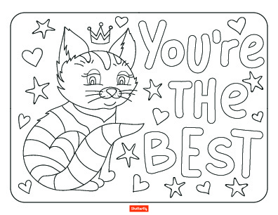 396x306 15 Valentine's Day Coloring Pages For Kids Shutterfly