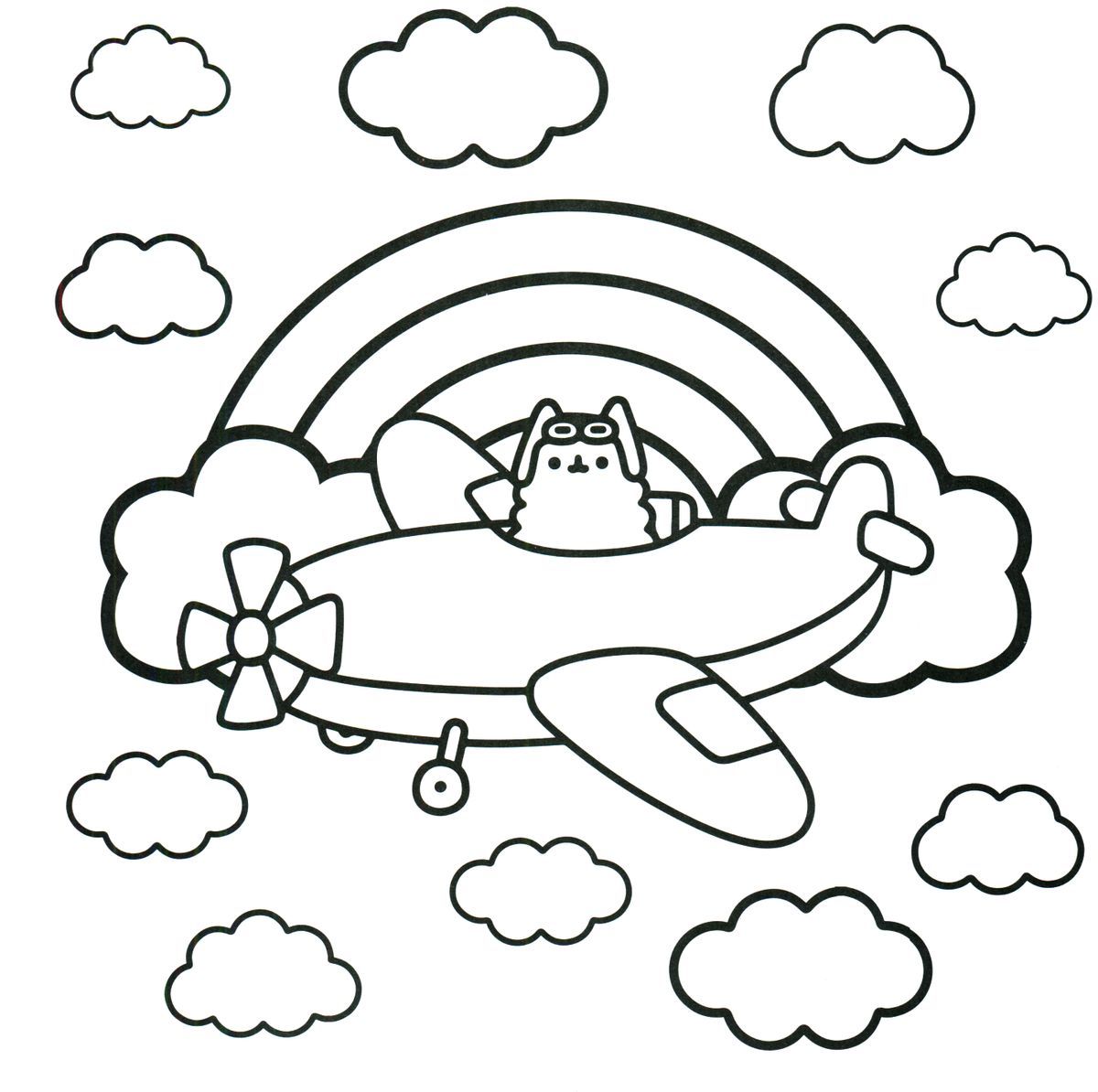 1200x1194 The Best Coloring Pusheen Pages To Print As Well Cat Picture