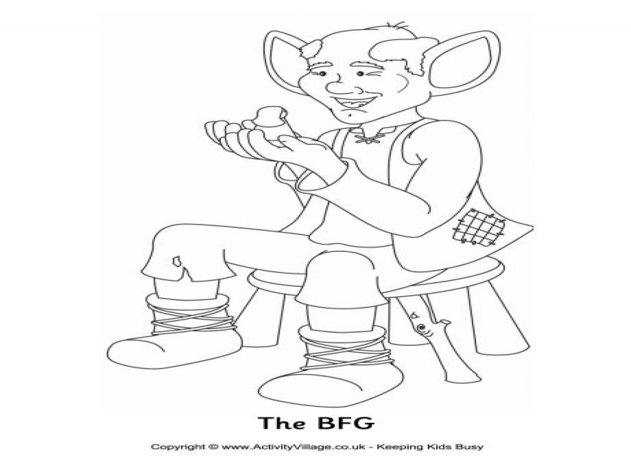 1280x960 Sophie From Bfg Coloring Pages Image Big Friendly Giant Page Pc