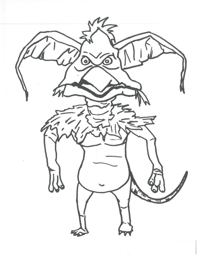 791x1024 Bfg Coloring Pages Fun Time