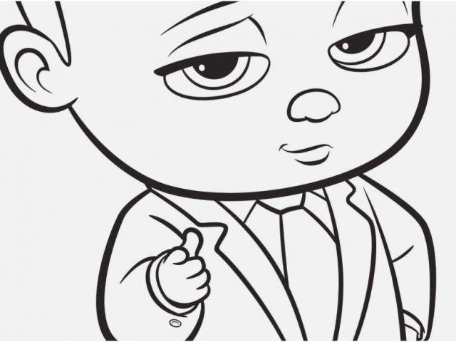 640x480 Baby Coloring Sheets Shoot Top 10 The Boss Baby Coloring Pages