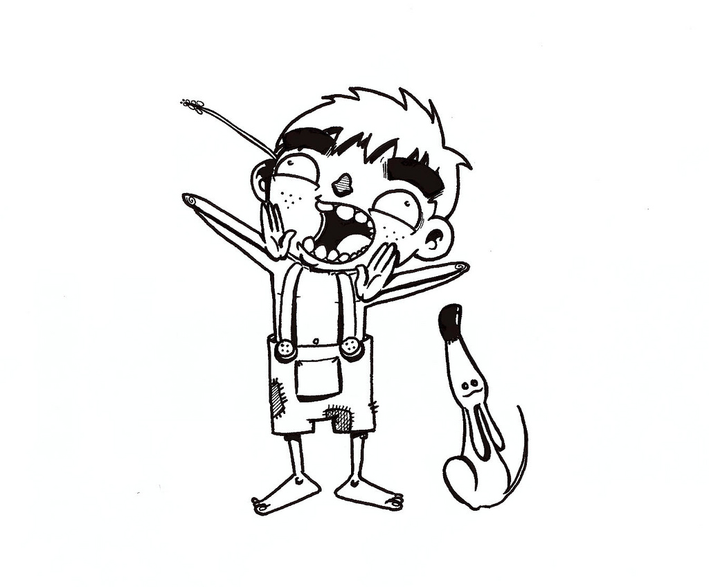 1024x848 The Boy Who Cried Wolf Coloring Pages