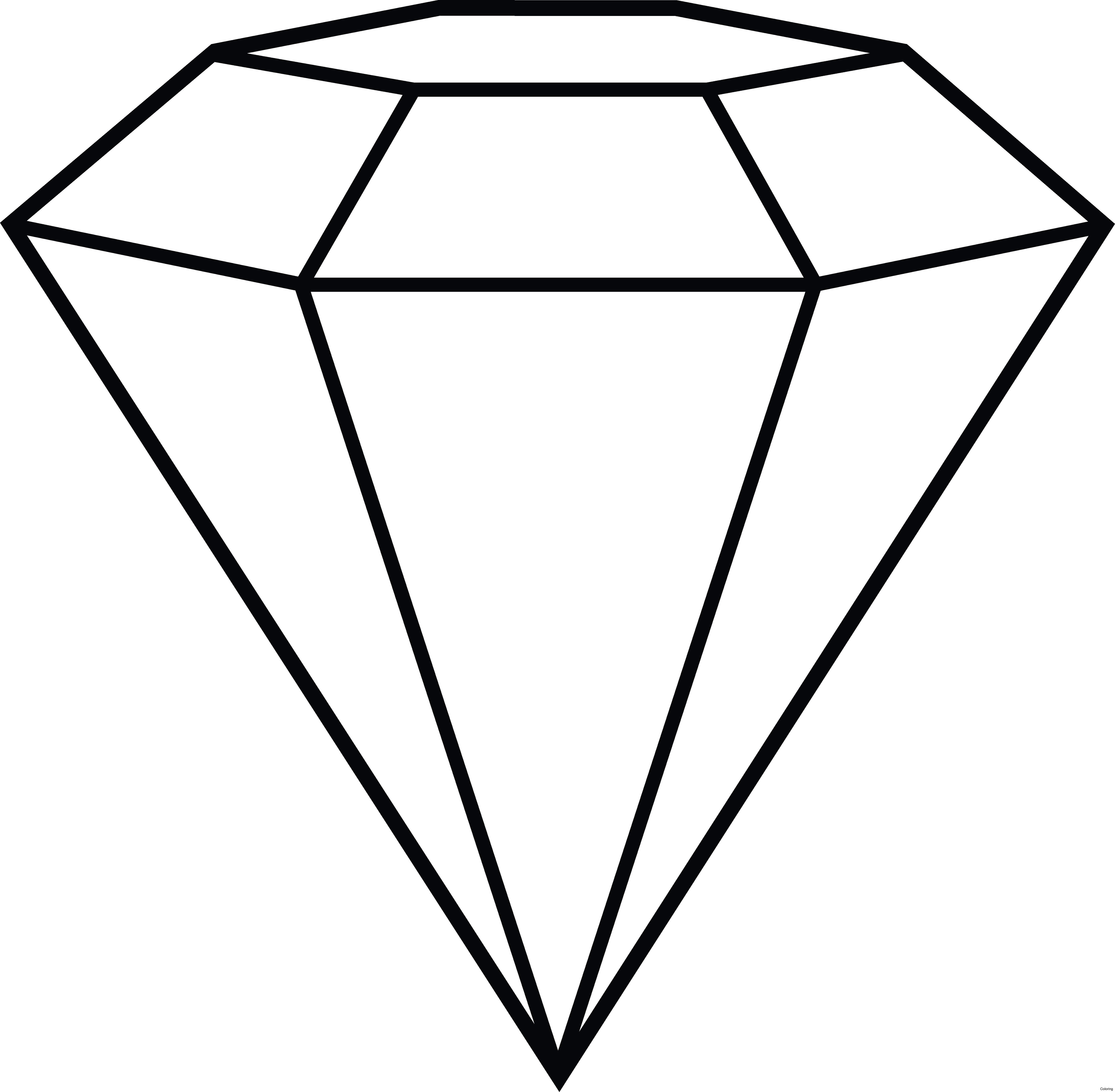 5588x5475 Diamond Coloring Page Wonderful Inspiration