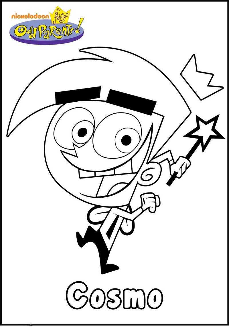 800x1145 Timmy Turner From The Fairly Oddparents Coloring Pages Coloring