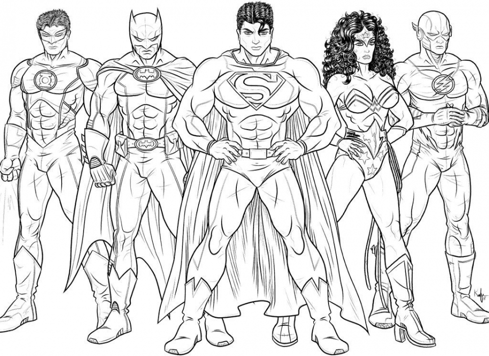 960x698 Flash Coloring Pages The Flash Coloring Pages Get This Printable