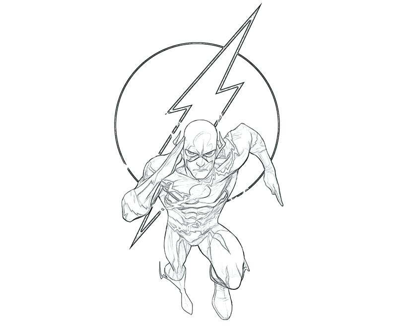 800x667 The Flash Coloring Pages Printable Coloring Image The Flash