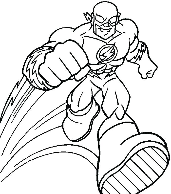 693x785 Flash Printable Coloring Pages Coloring Pages Superhero Flash