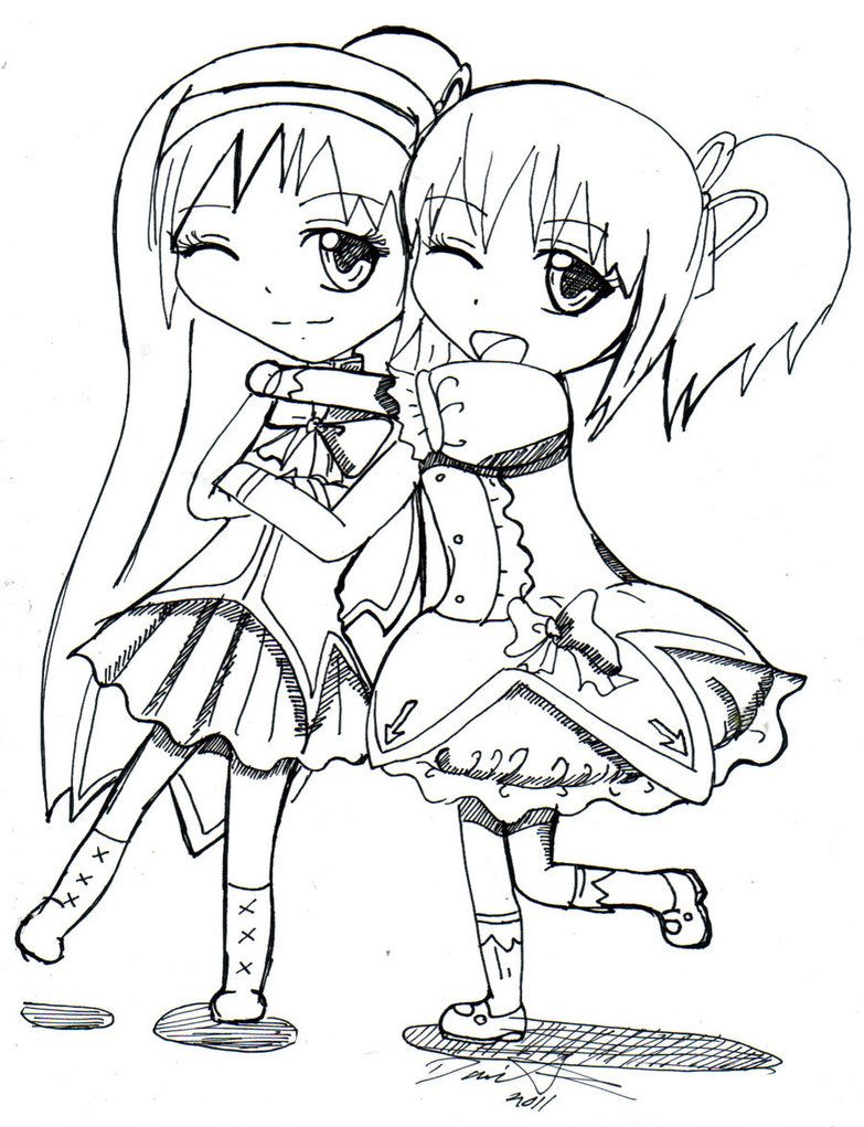 783x1021 Best Friend Coloring Pages For Teenage Girls Colorings