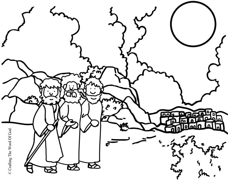 800x635 Road Emmaus (Coloring Page) Coloring Pages Are A Great Way