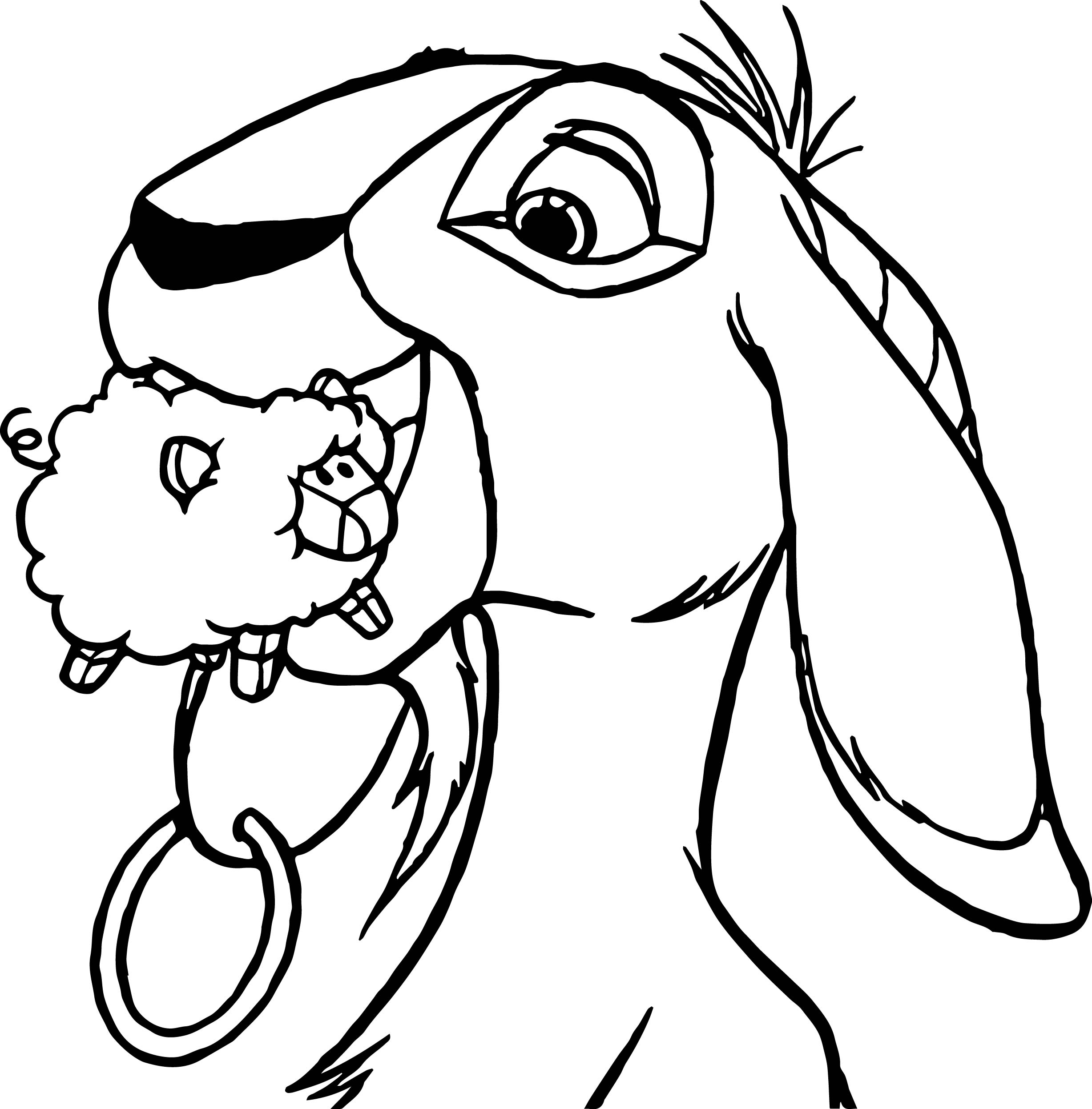 2455x2494 The Hunchback Of Notre Dame Djali Shaun Coloring Page Wecoloringpage