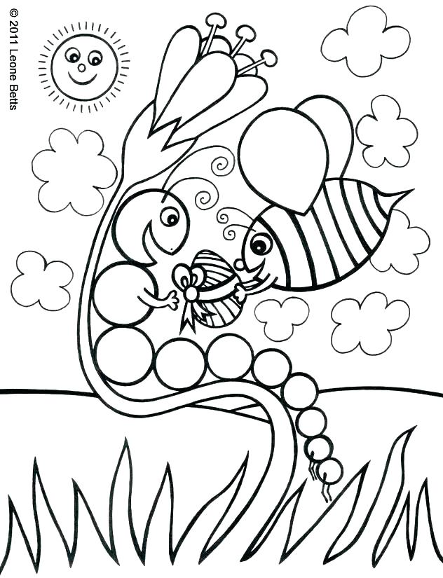 632x825 Very Hungry Caterpillar Coloring Pages Hungry Caterpillar Coloring