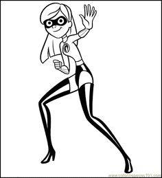 236x259 The Incredibles Color Page, Disney Coloring Pages, Color Plate