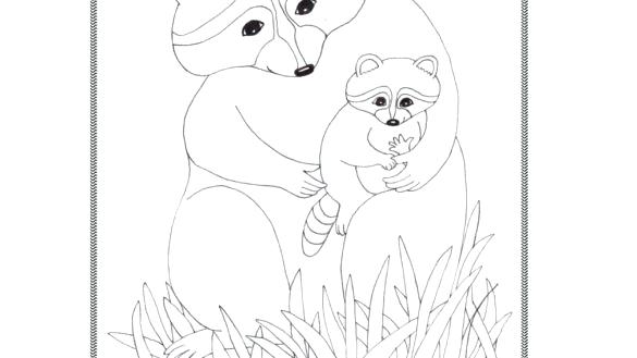 585x329 Kissing Hand Coloring Pages Kissing Hand Coloring Pages E