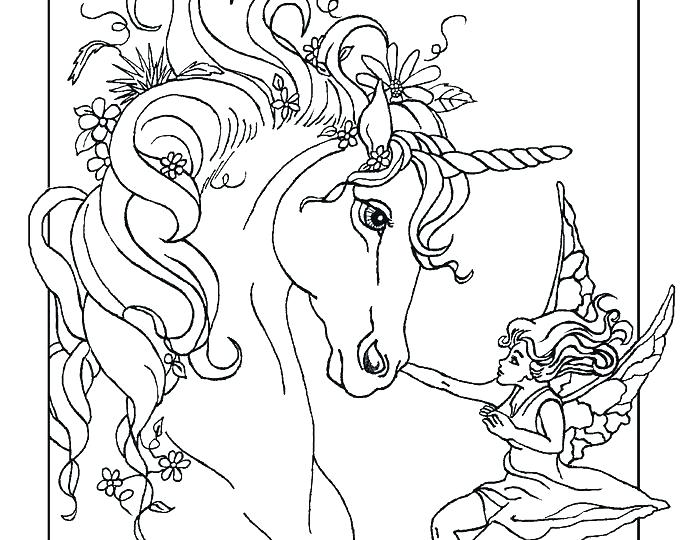 680x540 The Last Unicorn Coloring Pages