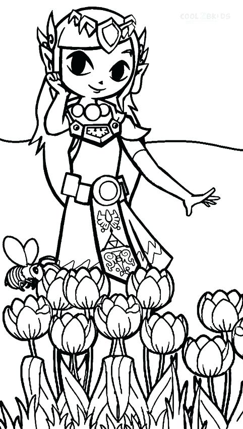 482x850 Legend Of Zelda Coloring Pages Legend Coloring Pages Kids Coloring