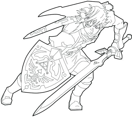 520x461 Zelda Coloring Pages Legend Of Coloring Pages Coloring Pages Free