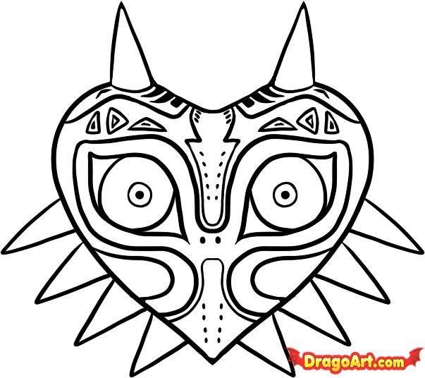 603x536 Coloring Zelda Coloring Book Printable Plus Zelda Coloring Pages