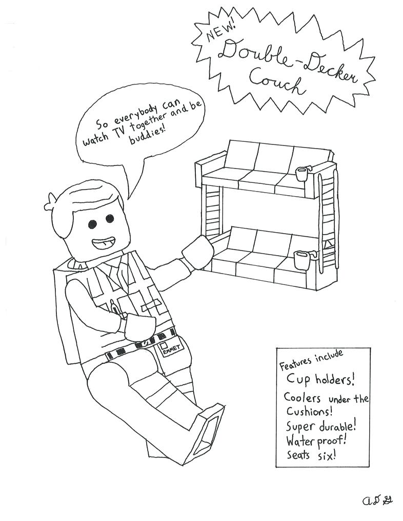 786x1017 Coloring Pages ~ The Lego Movie Coloring Pages Bad Cop The Lego
