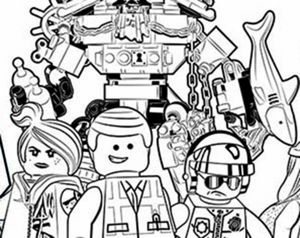 960x760 Get This Free The Lego Movie Coloring Pages To Print 924305 !