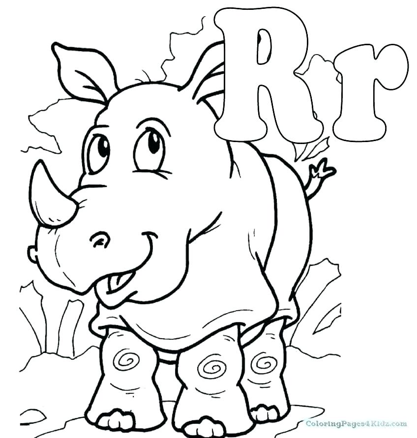848x891 The Letter A Coloring Page Alphabet Letter Coloring Pages Letter R