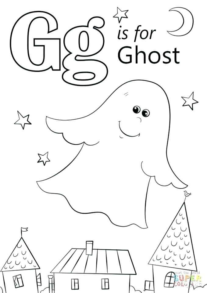 679x960 Letter G Coloring Sheet Letter G Coloring Pages Ghost Get This