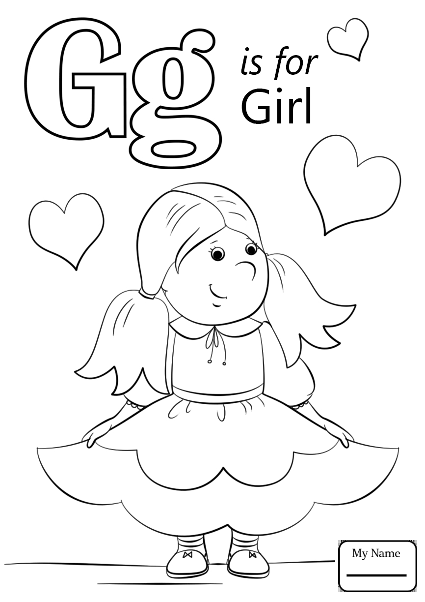 866x1224 New Letter G Coloring Pages Gallery Printable Sheet Inside