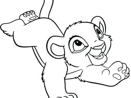 440x330 Lion King Printable Coloring Pages Coloring Pages Of Lions Lion