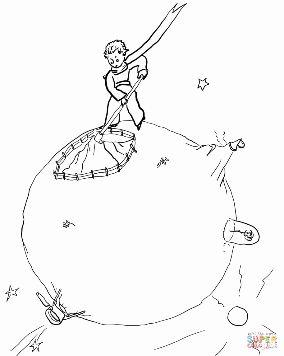 914x1144 Download Free Coloring Book Awesome The Little Prince Coloring