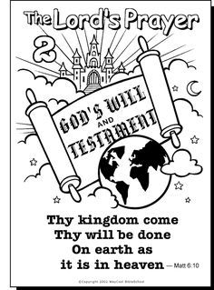 236x319 6 Pics Of Lord's Prayer Coloring Pages Printable