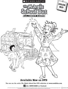 236x309 Magic School Bus Coloring Pages Kids Coloring Amp Activity Pages