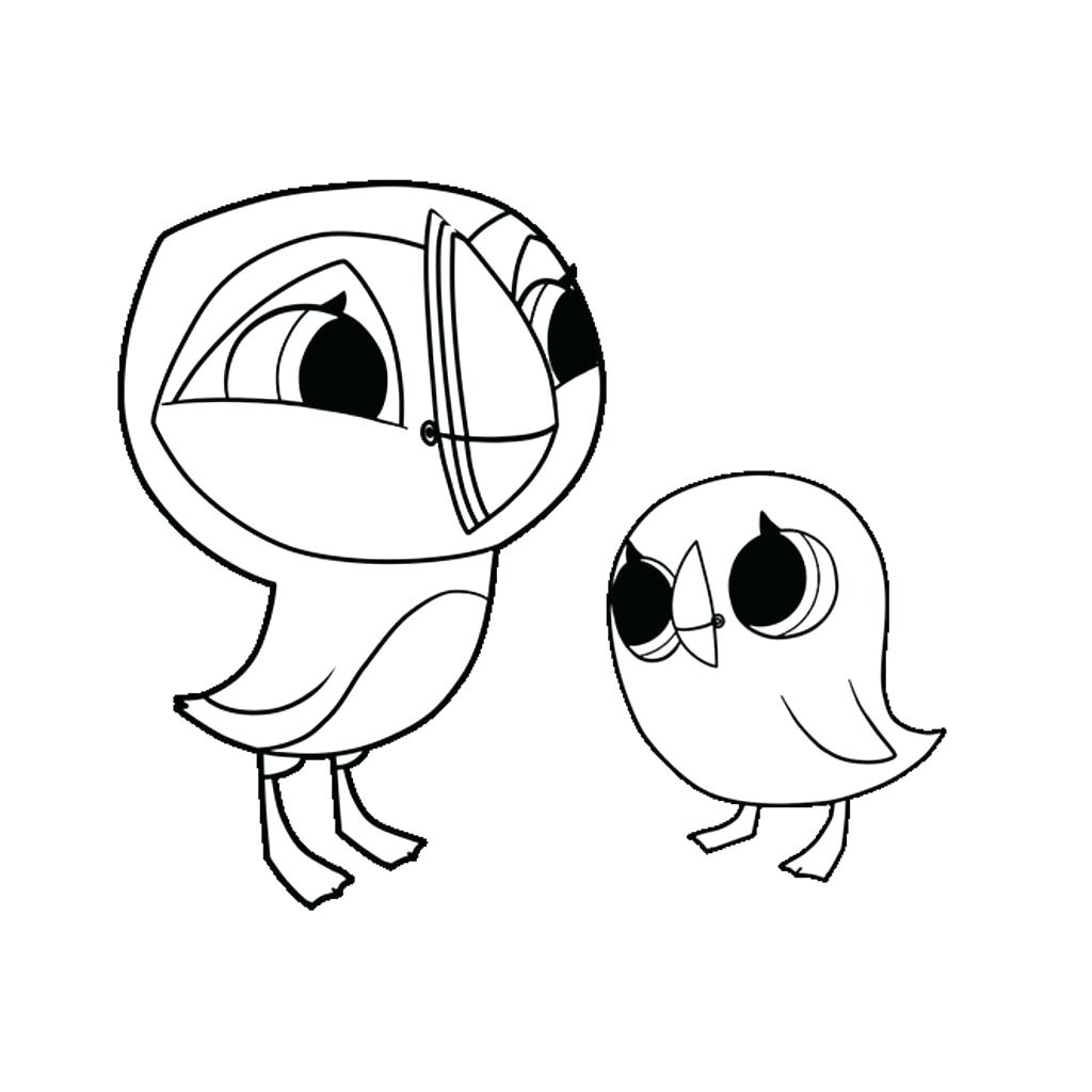 The Mitten Coloring Pages