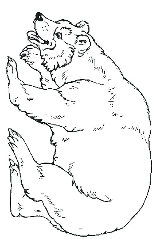 565x800 The Mitten Coloring Page