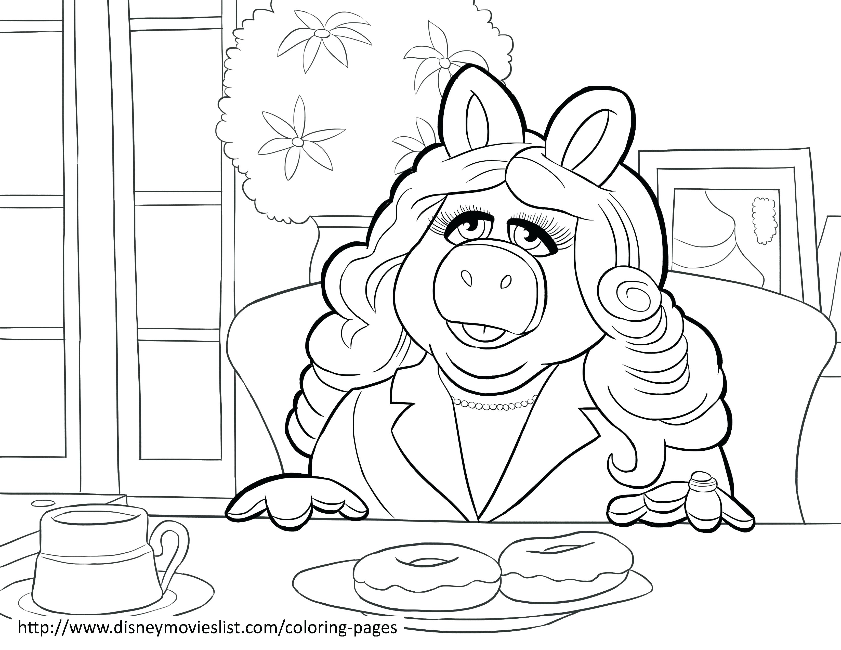 3300x2550 Muppet Coloring Pages The Muppets Disney Colori On Show Throughout