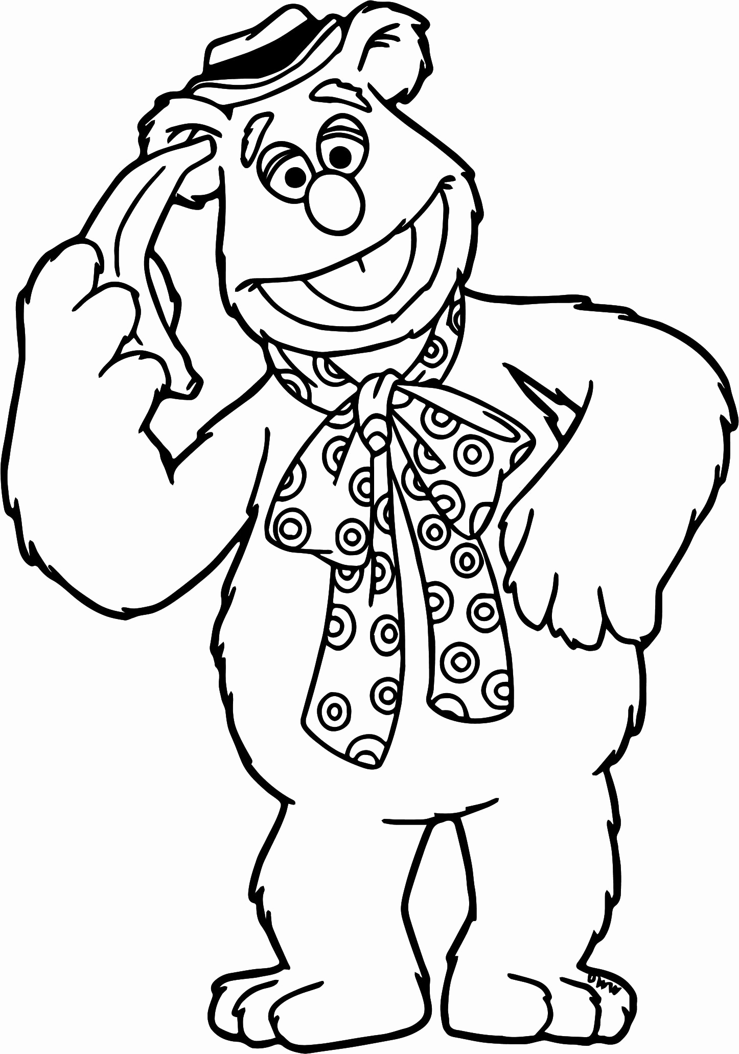 1446x2062 Free Printable Coloring Books Awesome The Muppets Beaker Fear