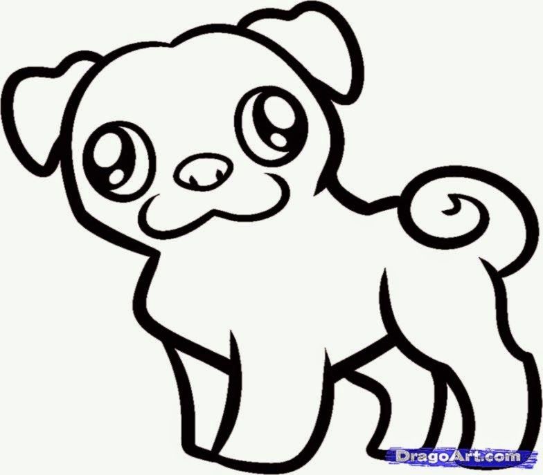 784x687 Pugs Coloring Pages