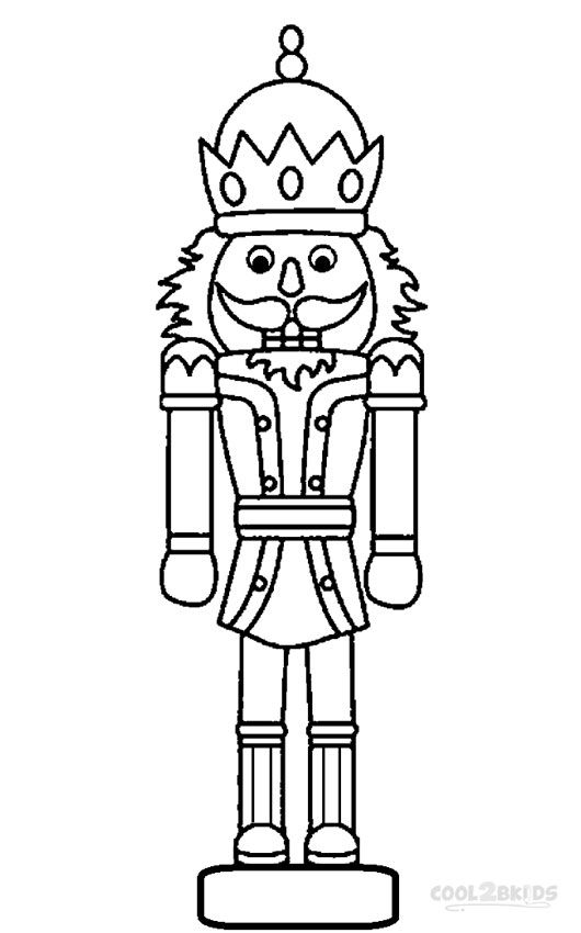 530x850 The Nutcracker On Nutcracker Coloring Page