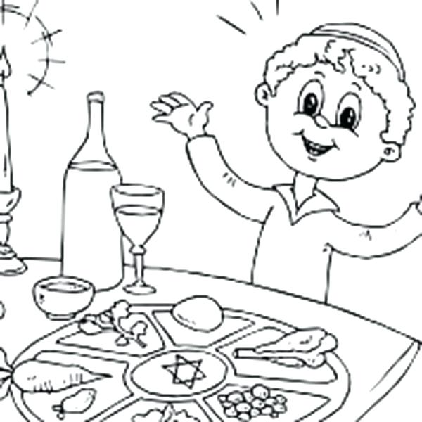 600x600 First Passover Coloring Pages Passover Coloring Page Click Here