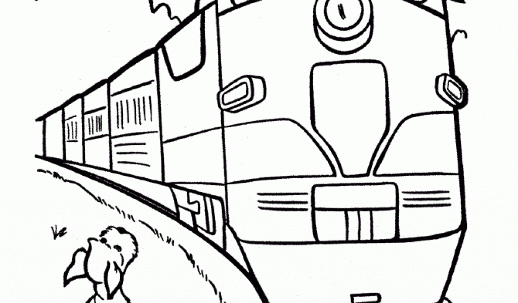 The Polar Express Coloring Pages