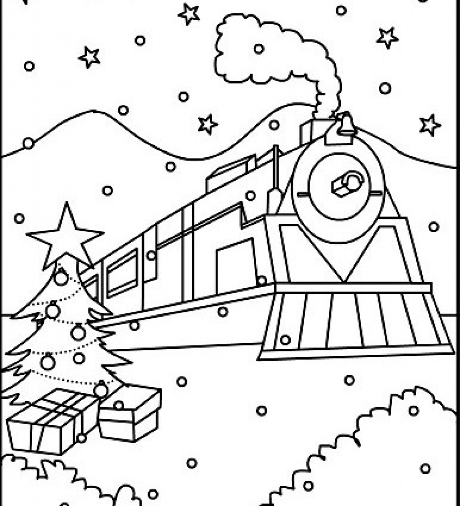 930x1024 Polar Express Train Coloring Pages Polar Express Coloring Pages