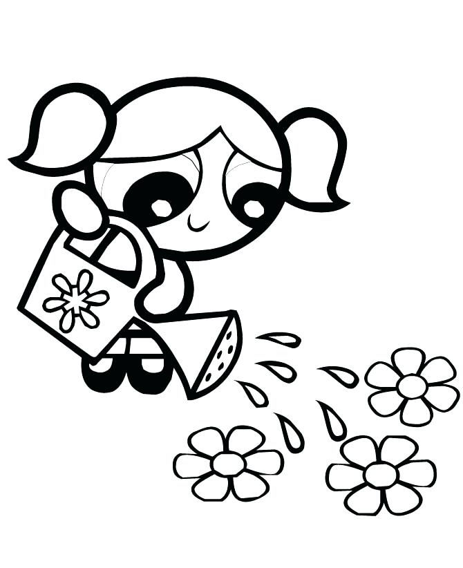 670x822 Power Puff Girls Coloring Pages Girls Coloring Pages For Free