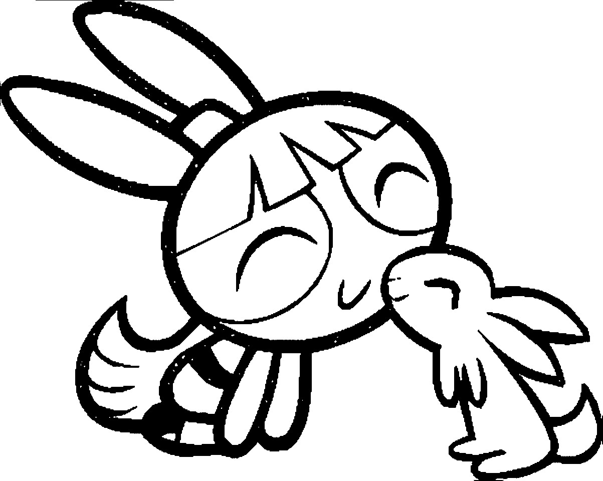 1203x960 Powerpuff Girls Coloring Pages The Page Transformed Into Mermaid