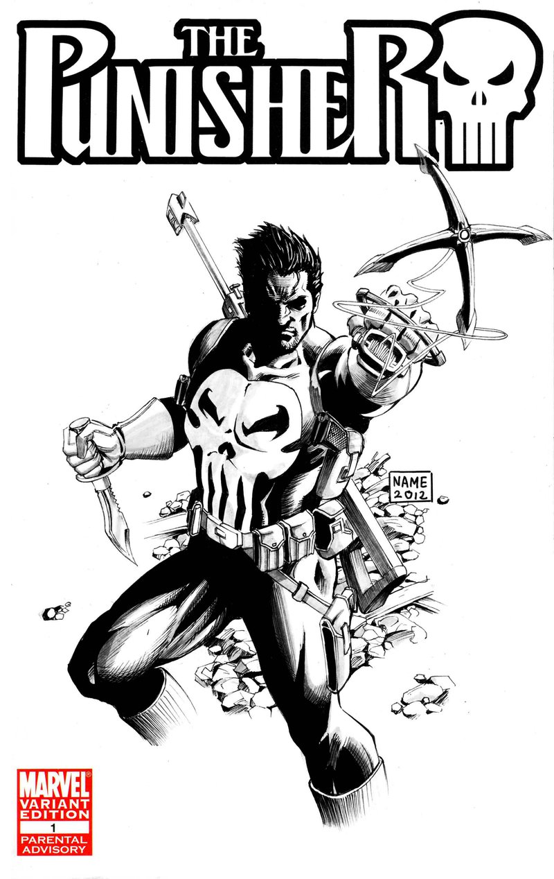 800x1268 Punisher Coloring Pages Keywords And Pictures