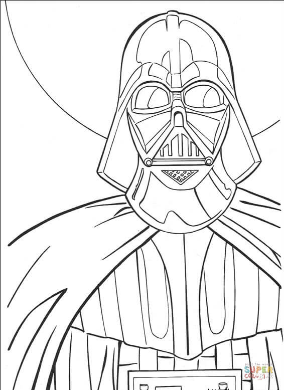 566x778 Darth Vader Coloring Pages To Print Darth Vader Coloring Page Free