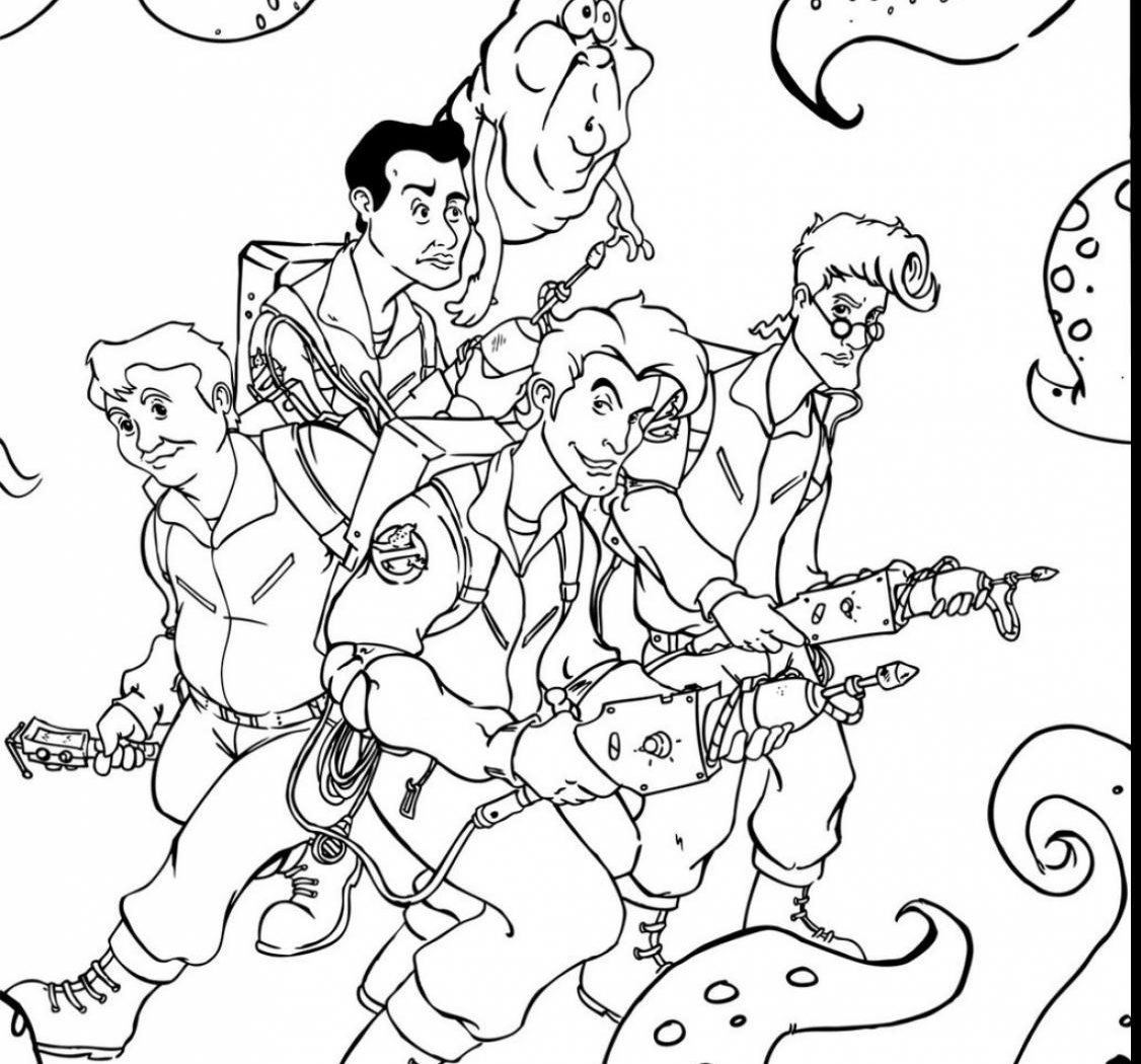 The Real Ghostbusters Coloring Pages