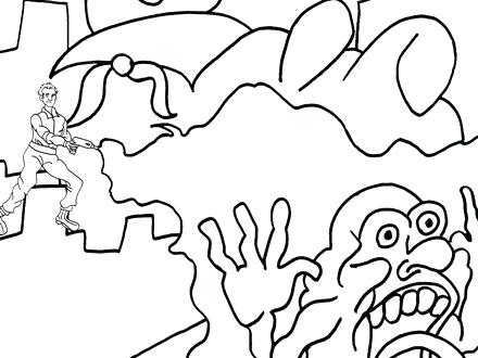 440x330 Ghostbuster Coloring Pages Printable Coloring Pages For Kids