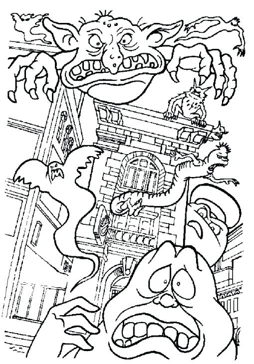 509x730 Ghostbusters Coloring Pages 1 Coloring Pages Car 3 Ghostbusters 3